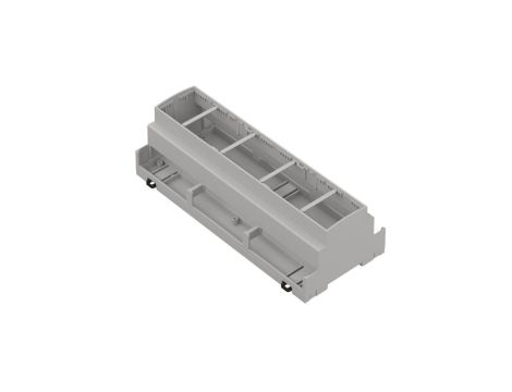 ZD1012J ABS V0 - Obudowa modułowa na szynę ZD1012 jasna ABS V0