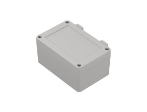 ZP120.80.60 SET1 PC - Obudowa plastikowa ZP120.80.60 set1 jasna z tulejkami mosiężnymi PC