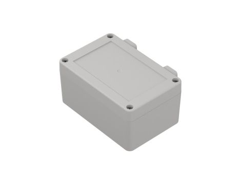 ZP120.80.60 SET1 PC - Obudowa plastikowa ZP120.80.60 set1 jasna z tulejkami mosiężnymi PC