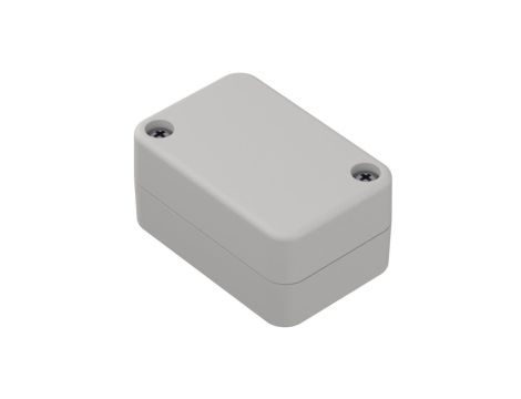 ZP60.40.30SUJp-IP67 TM ABS-PC - Obudowa hermetyczna ZP60.40.30 jasny dół z uszami - bezbarwna góra z uszczelką zalewaną i tulejk