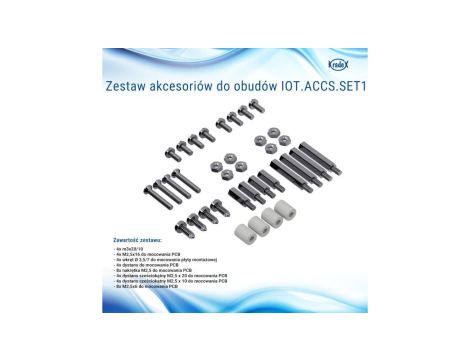 IOT.ACCS.SET1 - Zestaw akcesoriów do obudów iot.accs.set1