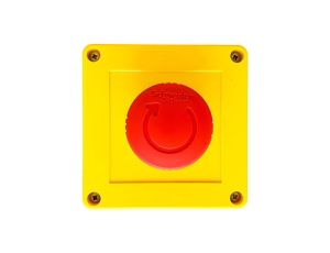 ZEB90.90.60-1 ABS - Obudowa plastikowa z materiału ABS zeb90.90.60-1 jasnoszary dół z tulejkami mosiężnymi i frezowanym gwintem