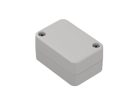 ZP60.40.30SUJ-IP67 TM PC - Obudowa hermetyczna ZP60.40.30 jasna z uszami z uszczelką zalewaną i tulejkami mosiężnymi PC