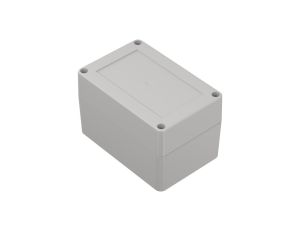 ZP120.80.75J TM PC - Obudowa plastikowa Z1P120.80.75 jasna z tulejkami mosiężnymi PC