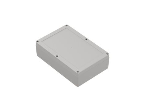 ZP210.140.60SJp-IP67 TM PC - Obudowa hermetyczna ZP210.140.60 jasny dół - bezbarwna góra z uszczelką zalewaną i tulejkami mosięż