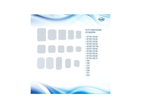 PŁYTA MONTAŻOWA ZMB180.120 IOTp1 - Płytka montażowa ZMB180.120 iotp1