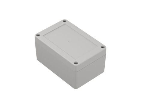 ZP120.80.60JpH TM PC - Obudowa hermetyczna ZP120.80.60 jasny dół - bezbarwna góra z uszczelką i tulejkami mosiężnymi PC