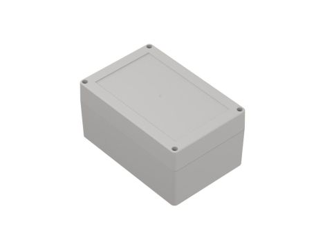 ZP180.120.90J TM ABS - Obudowa plastikowa ZP180.120.90 jasna z tulejkami mosiężnymi ABS