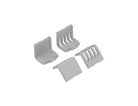 ZM Cap W ABS - Zaślepka wentylowana do obudów z mocowaniem na ścianę ABS (10 szt. komplet)