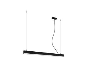 Lampa wisząca PINNE 90 czarna 3000K