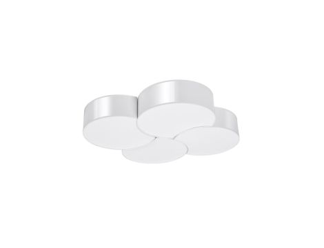Plafon CIRCLE 4 biały