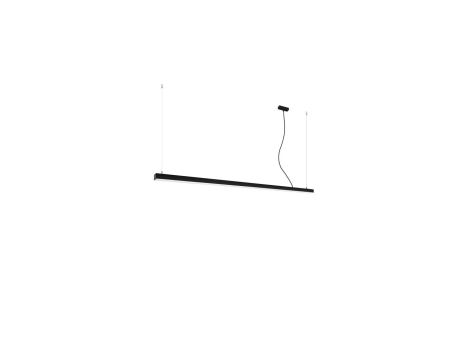 Lampa wisząca PINNE 200 czarna 4000K