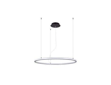 Żyrandol RISA 90 czarny LED 3000K