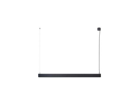 Lampa wisząca SOREN czarna LED 4000K