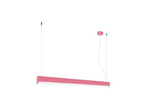 Lampa wisząca FARGE różowa LED 3000K