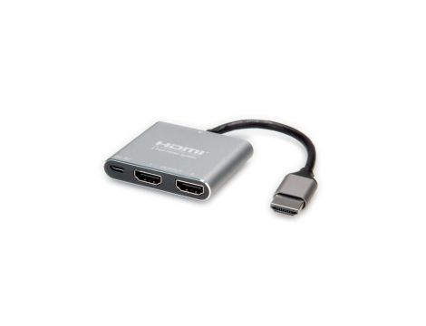 Rozgałęźnik wideo VALUE, HDMI 4K, 2 porty