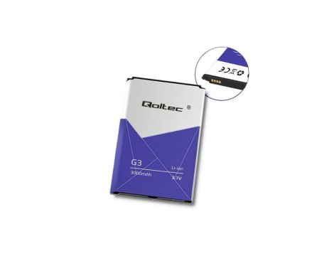 Qoltec Bateria do LG BL-53YH G3 3000mAh