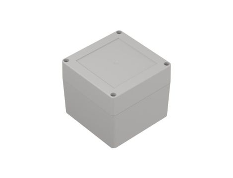 ZP105.105.90J TM ABS - Obudowa plastikowa ZP105.105.90 jasna i z tulejkami mosiężnymi ABS