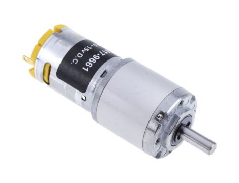 Motoreduktor DC, 990 mA, 7.85 W, 116 obr./min, 4704 gcm, RS PRO