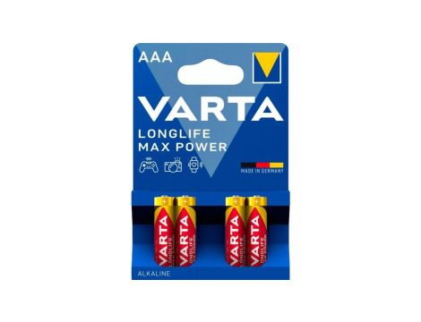 Bateria alkaliczna LR03 / AAA LONGLIFE MAX POWER /4 szt./