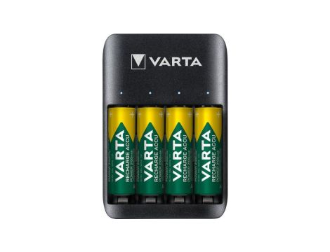 Ładowarka do akumulatorków Ni-MH VARTA QUATRO 57652 + 4 akumulatorki Varta 2100 mah AA