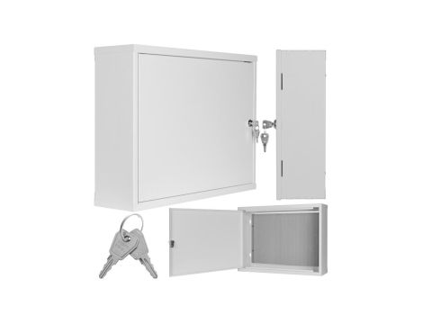 Obudowa metalowa szafka natynkowa TPR-5S 520x400x140mm z płytą metalową