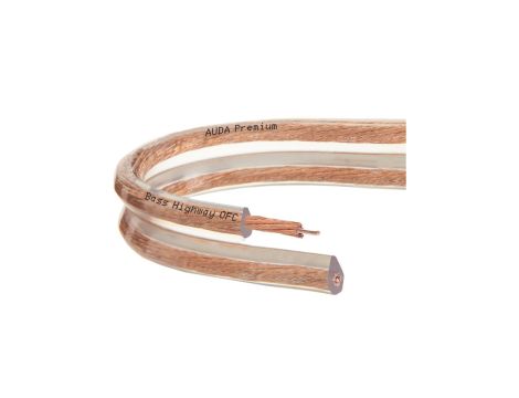 Przewód głośnikowy z żyłą basową TLgYp 2x1,5 CU OFC miedź beztlenowa PREMIUM BASS HIGHWAY AUDA /50m/