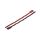 Opaska kablowa z rzepem Czerwony, 325mm 25 mm RS PRO Opaska kablowa 179-7173 /10szt./