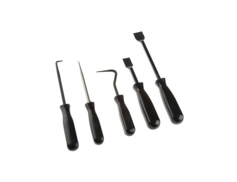 Skrobak, typ: Zestaw skrobaka, l. elementów: 5, Stal