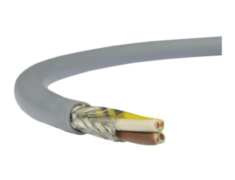 Przewód sterowniczy w ekranie LIYCY 300/300V 4x0,5 szary linka Bitner /25m/