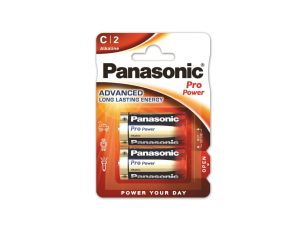 Bateria alkaliczna LR14 C 1,5V Panasonic ProPower BLISTER 2szt.