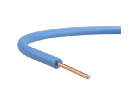 Przewód instalacyjny H07V-U / DY 0,5 750V niebieski drut Elektrokabel /100m/