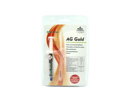 Pasta termoprzewodząca AG Gold 3g