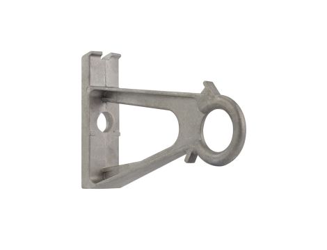 Wspornik słupowy oczkowy do sieci napowietrznych montowanych za pomocą opaski stalowej lub śruby I-T1500.ES-AL