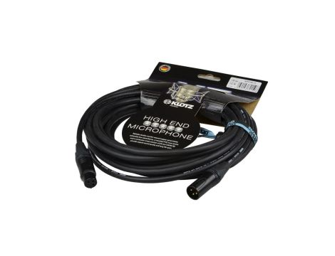 KLOTZ M5 Kabel mikrofonowy przedłużacz XLR (wtyk / gniazdo) 10m