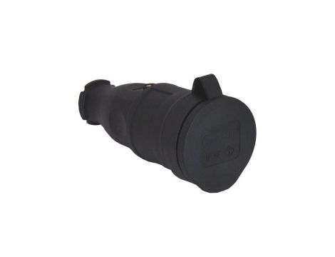 TPelectric Gniazdo hermetyczne przenośne gumowe IP44 16A 230V