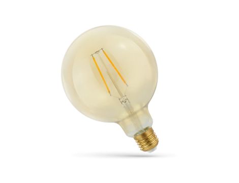 Żarówka LED E27 230V 5W Globe COG Gold ciepła