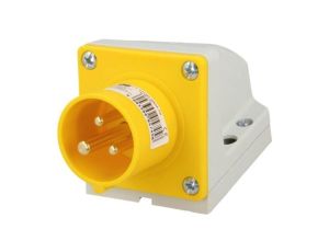 513-4 Złącze zasilające AC, gniazdo męskie, 16A/110VAC