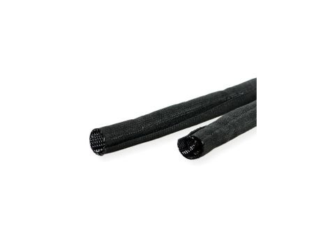 Wąż materiałowy SNAP VALUE do wiązania kabli, czarny, 25 m