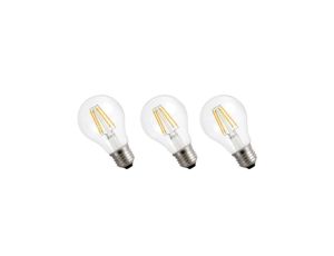 Żarówka LED E27 230V 7W 770lm GLS COG ciepła 3-pack
