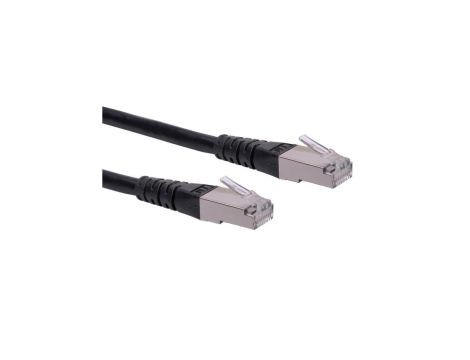 Kabel krosowy ROLINE Cat.6 (klasa E) S/FTP (PiMF), czarny, 3 m
