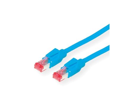 DRAKA HP-FTP Patch Cord Cat.6 (Class E), niebieski, 5 m
