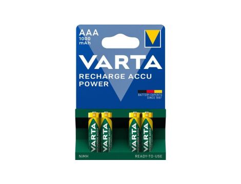 Akumulator NiMH HR03 / AAA 1000mAh 1,2V R2U (4 szt.)