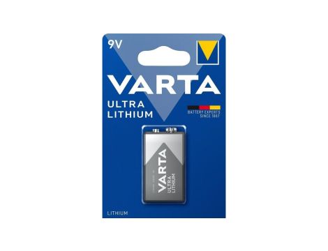 Varta Lithium 9V CR-V9 / L522 / LA522 / 6f22 6122
