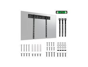 Ultra płaski uchwyt ścienny do TV Maclean, 40-85, max VESA 600x400, obciążenie do 80kg, MC-123