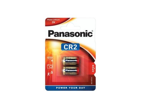 2x bateria foto litowa Panasonic CR2