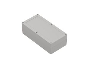 ZP240.120.75Jp TM PC - Obudowa plastikowa ZP240.120.75 jasny dół - bezbarwna góra z tulejkami mosiężnymi PC