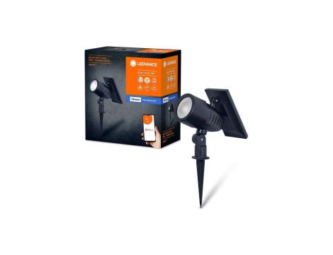 Lampa Ogrodowa Inteligentna Solarna Wbijana Reflektor CCT + RGB IP44 SMART+ BLUETOOTH LEDVANCE
