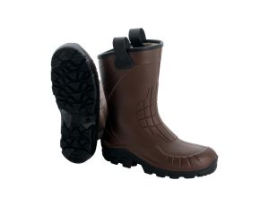 Obuwie bezpieczne półwysokie podszyte futrem, kolor Brązowy, rozmiar: 48, AEROTECH S5 FE