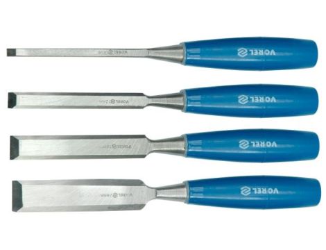 VOREL DŁUTA STOLARSKIE kpl. 4szt. 6/12/18/24mm   25530 - 2